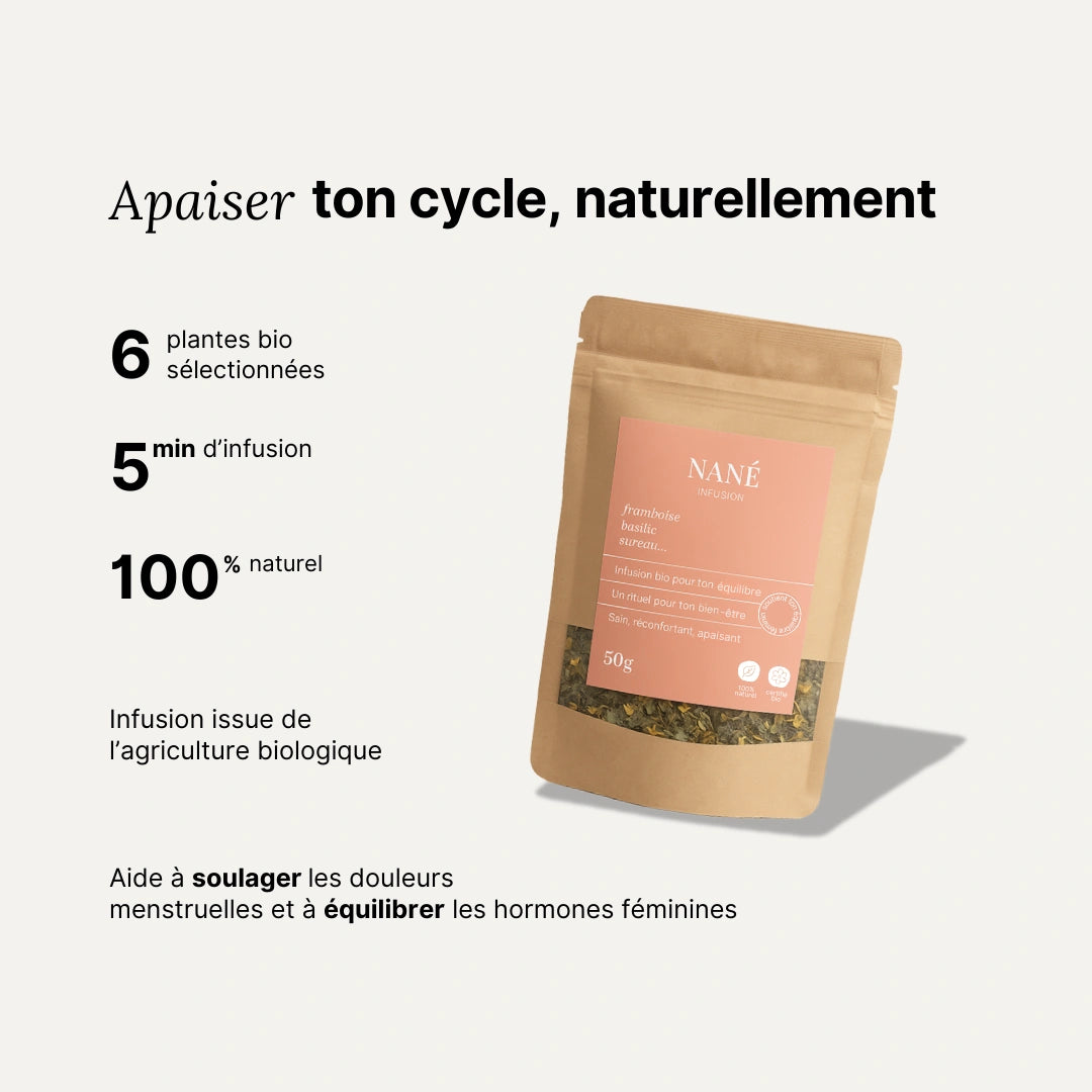 Le Coffret Découverte Nané | Cycle apaisé naturellement