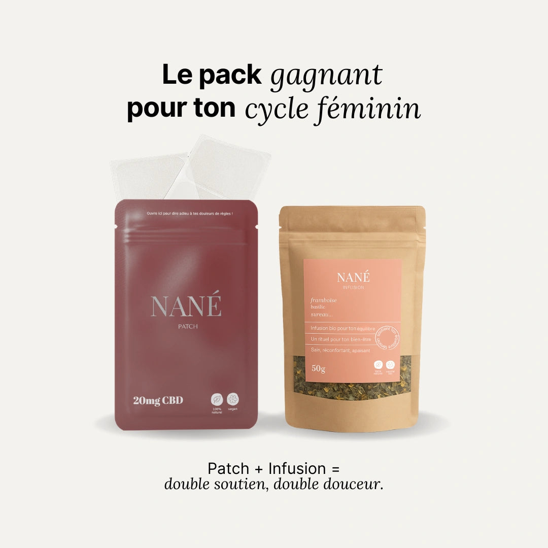 Le Pack Découverte Nané | Cycle apaisé naturellement