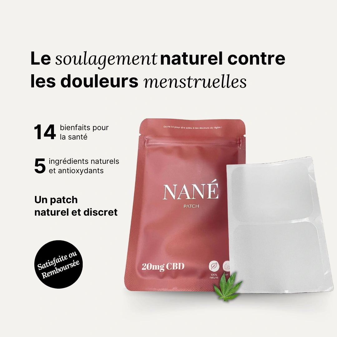 Le Patch Nané | Finis les douleurs de règles NANÉ